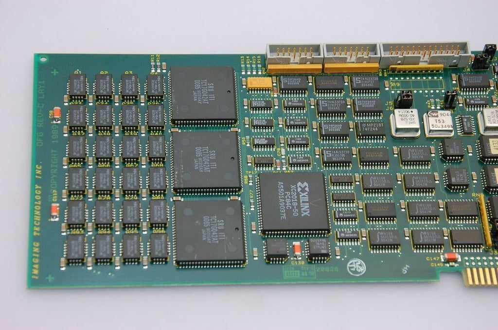 Imaging Technology Inc OFG REV-C LAY1 ISA Frame Grabber Card VP1100 DB25 25 pin
