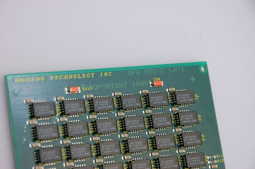 Imaging Technology Inc OFG REV-C LAY1 ISA Frame Grabber Card VP1100 DB25 25 pin