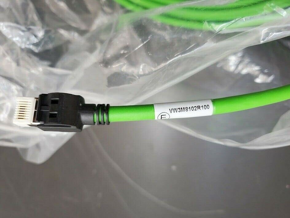 Schneider Electric VW3M8102R100 Encoder Cable, M23 to RJ45, 10M L - NEW