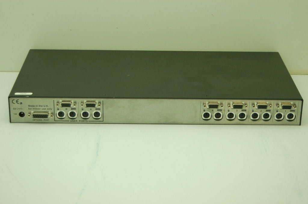 Adder SmartView Pro SV4 pro 4 Port KVM Switch PS2 VGA 5 VDC 1 A