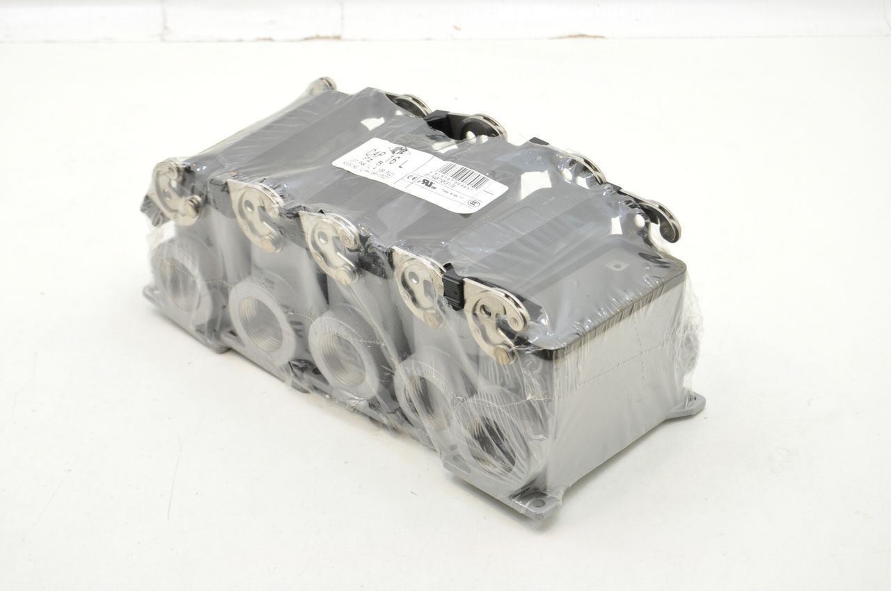 ILME CAP 16 L Mountable Metal Connector Housing 3.75 In x 1.5 In Lot Of 5 NEW