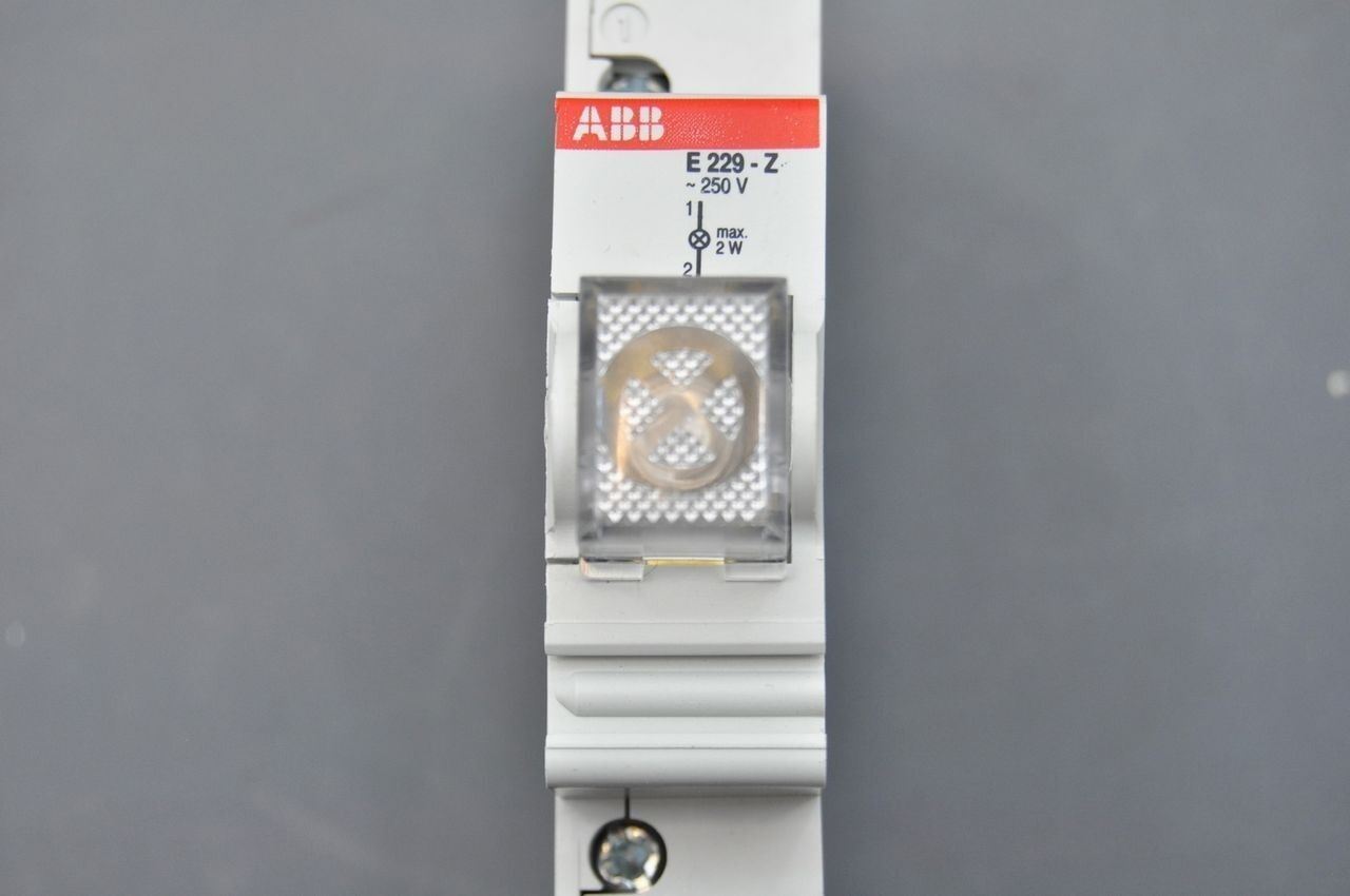 ABB E229-B/220 Indicator Lamp Clear NEW