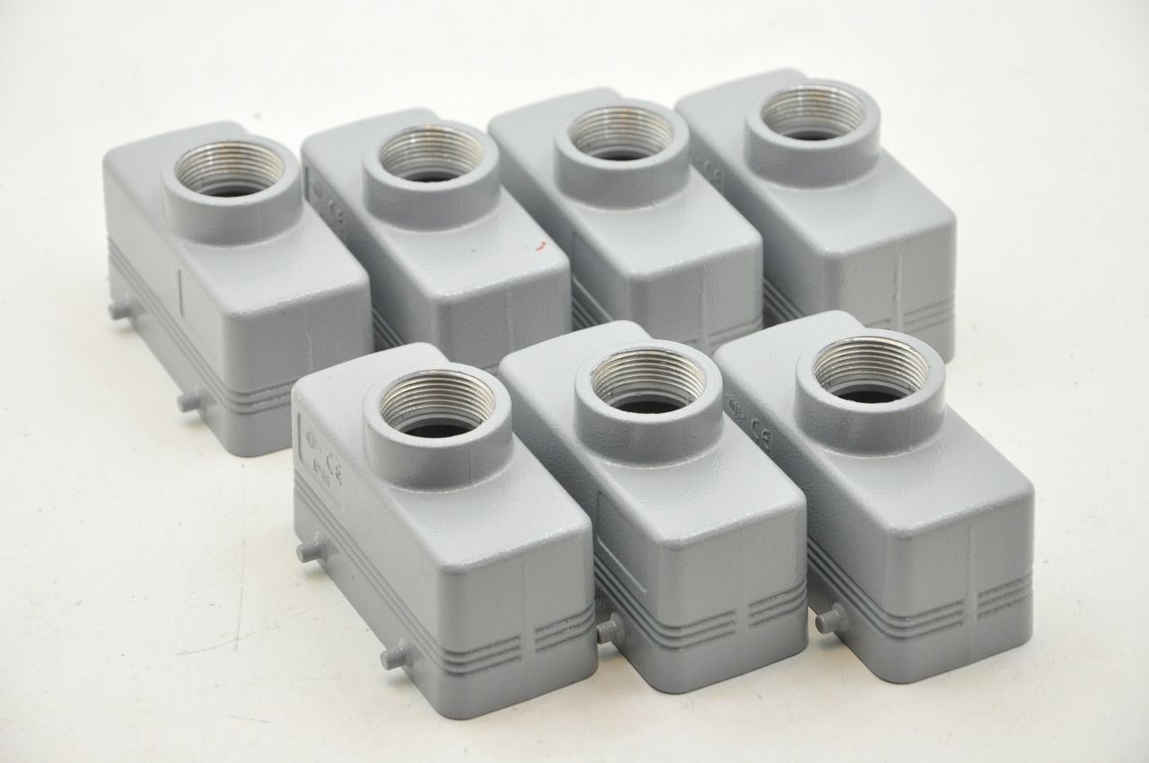 ILME IP65 Metal Connector Housing 3.75 Inch x 1.5 Inch Lot Of 7