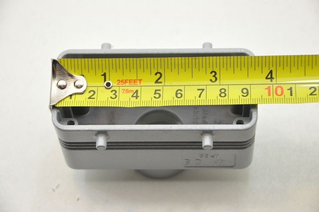 ILME IP65 Metal Connector Housing 3.75 Inch x 1.5 Inch Lot Of 7