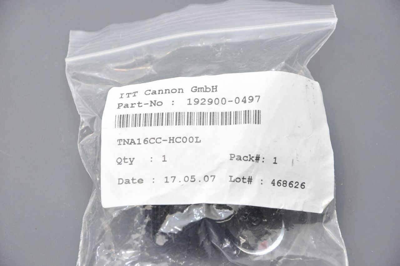 ITT Cannon 192900-0497 Sealed Cable Clamp Size 16 Lot of 12 NEW