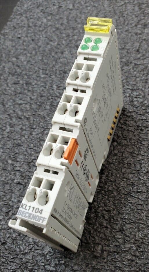 BECKHOFF KL1104 KL 1104 4x Digital Input Module 24V DC
