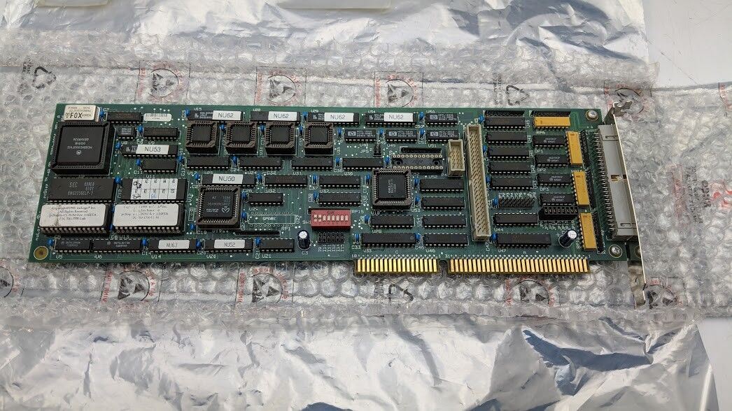 NI nuLogic PcStep Motion Controller ISA Card -4A BD Rev.A 5200-0004 pcStep4a-CL