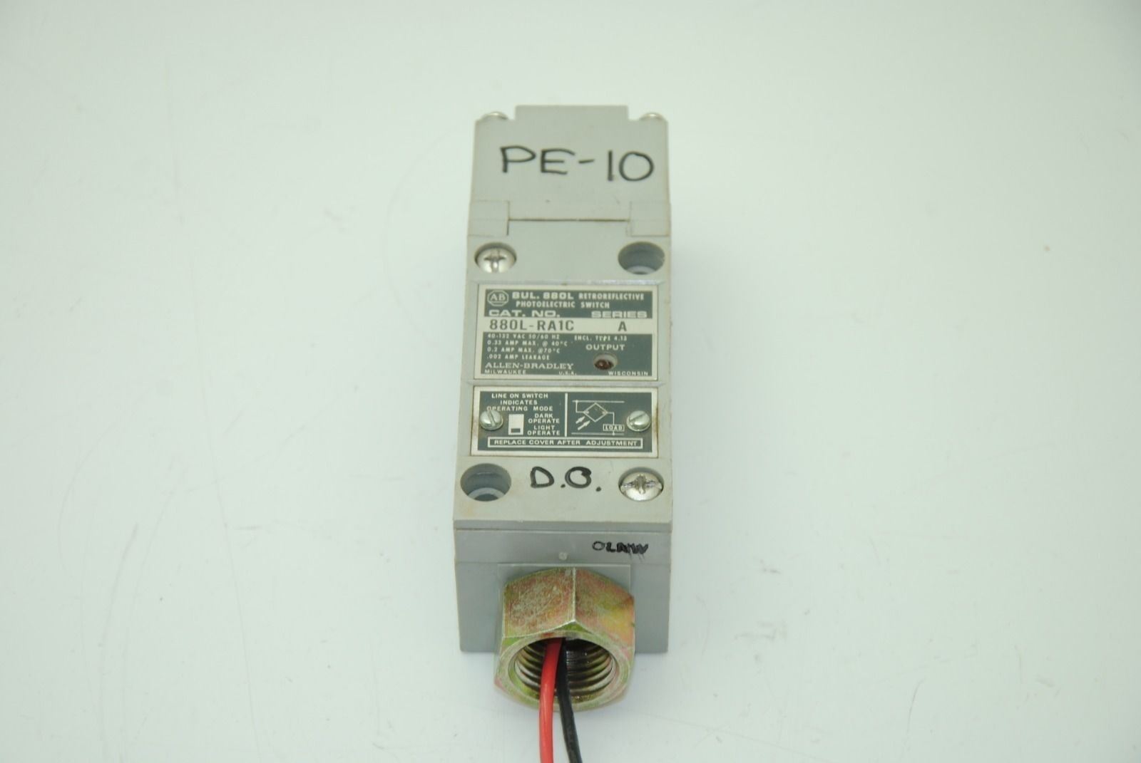 Allen Bradley 880L-RA1C, Photoelectric Switch