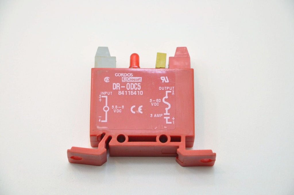 Gordos Crouzet DR-0DC5 Digital I/O Module DIN mount - Lot of 2
