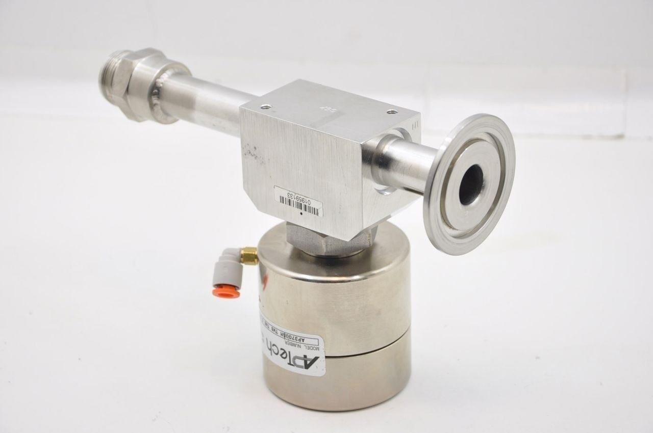 APTech AP3700SM Air Actuated 1/2inch Springless Diaphragm Valve