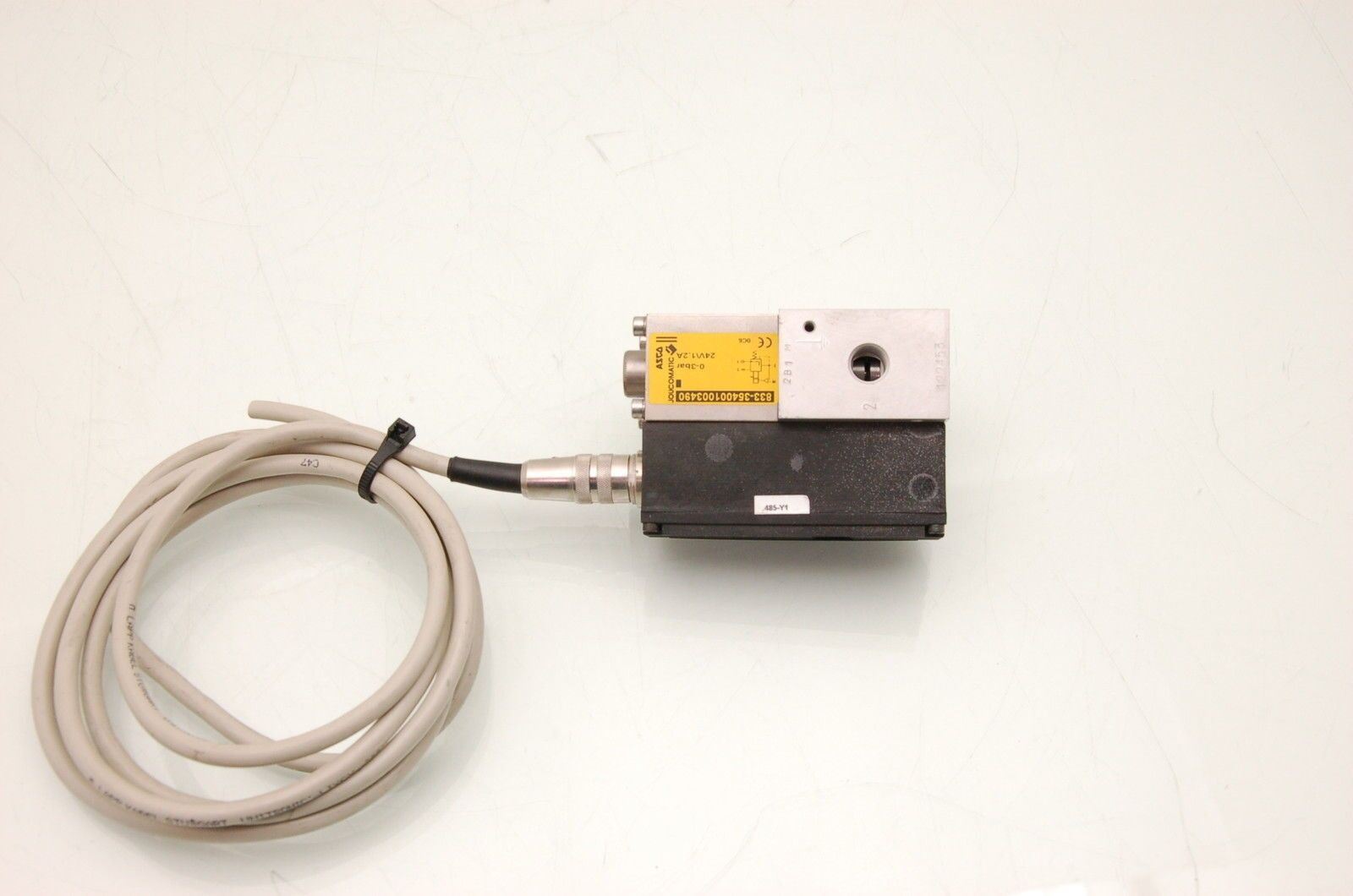 ASCO Pneumatic Manifold 833-354001003490 24V 1.2A