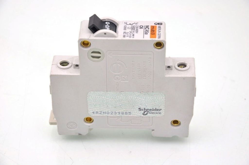 Merlin Gerin Multi9 NC45a C6 Circuit Breaker Din - Lot of 6