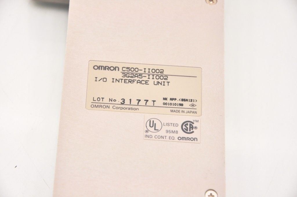 Omron I/O Interface Unit C500-II002 PLC - Lot of 3