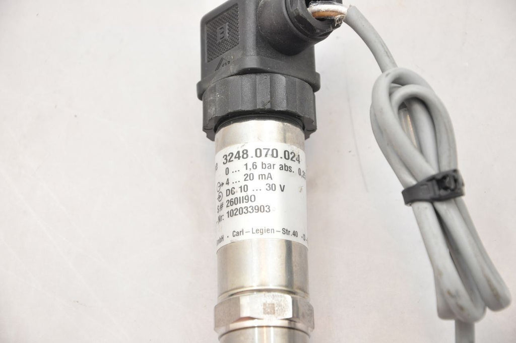 Tecsis 3248.070.024 Pressure sensor 10-30VDC