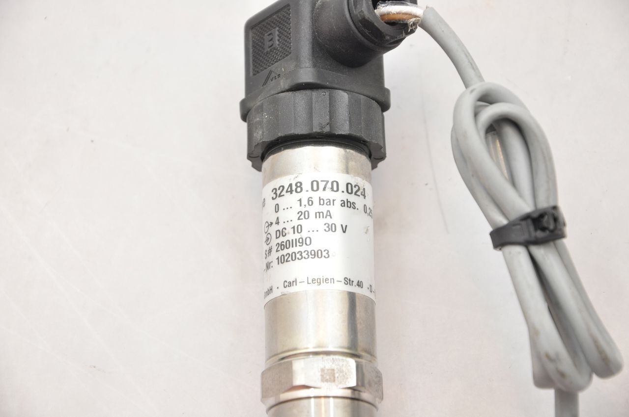 Tecsis 3248.070.024 Pressure sensor 10-30VDC