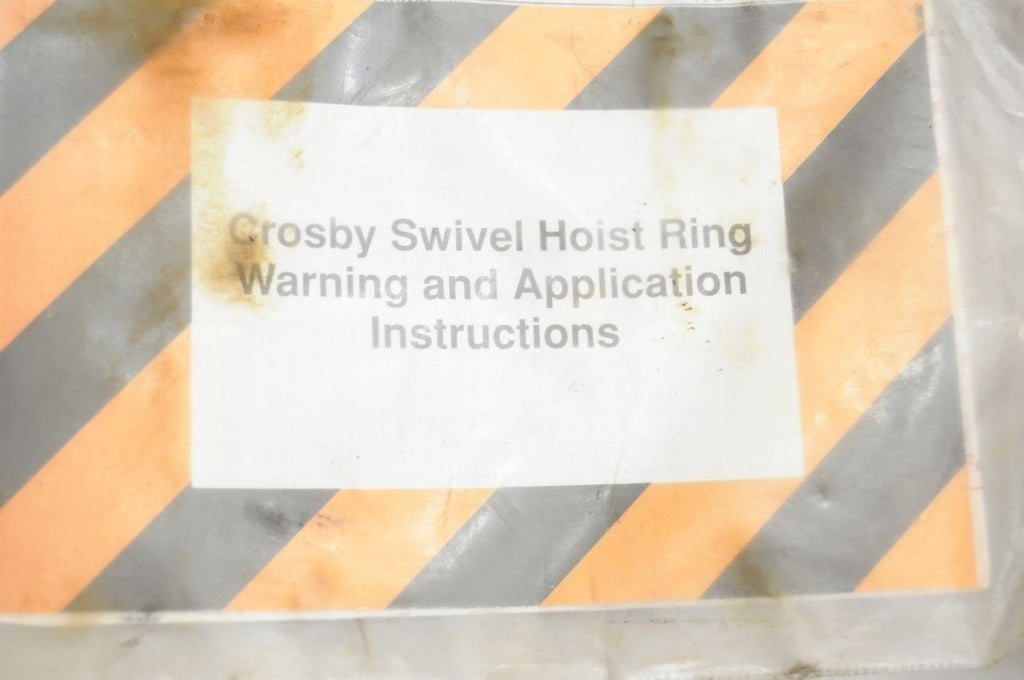 Crosby HR125W 1067610 Hoist Ring 2" Web 3.1 Ton For Synthetic Sling 8900 lbs WLL