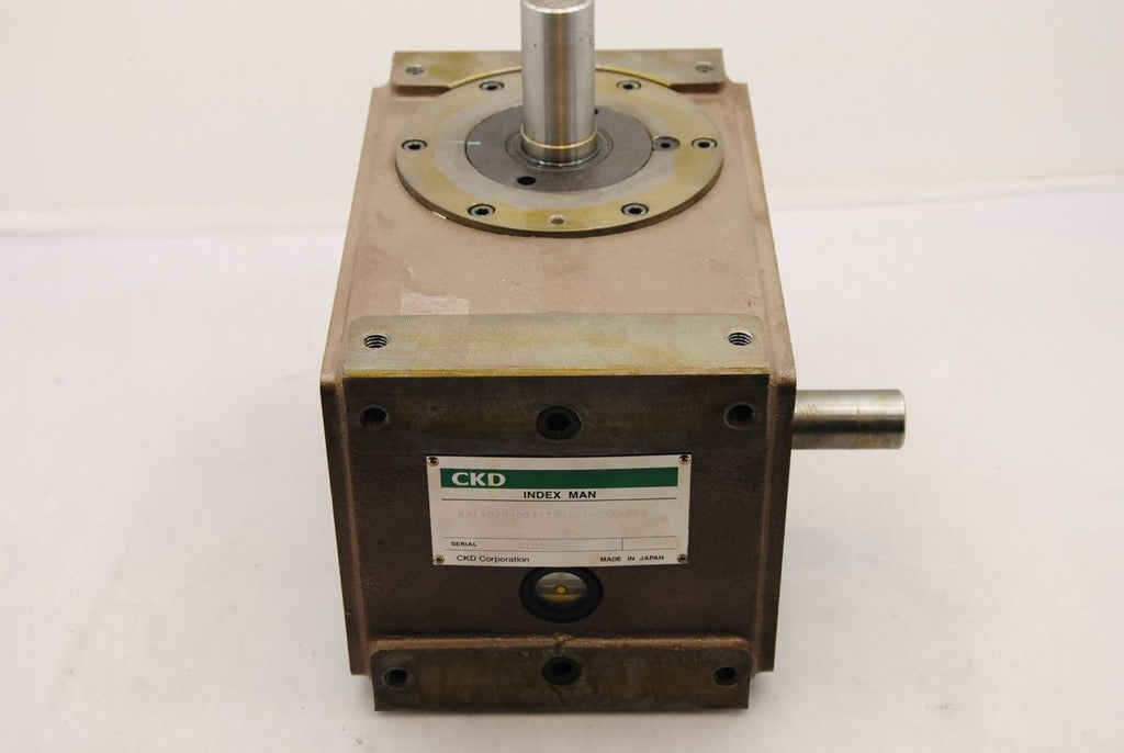 CDK Index Man Rotrary Table RGIS080 004270SLSL-CKF083 4 Position 270 Deg Indexer