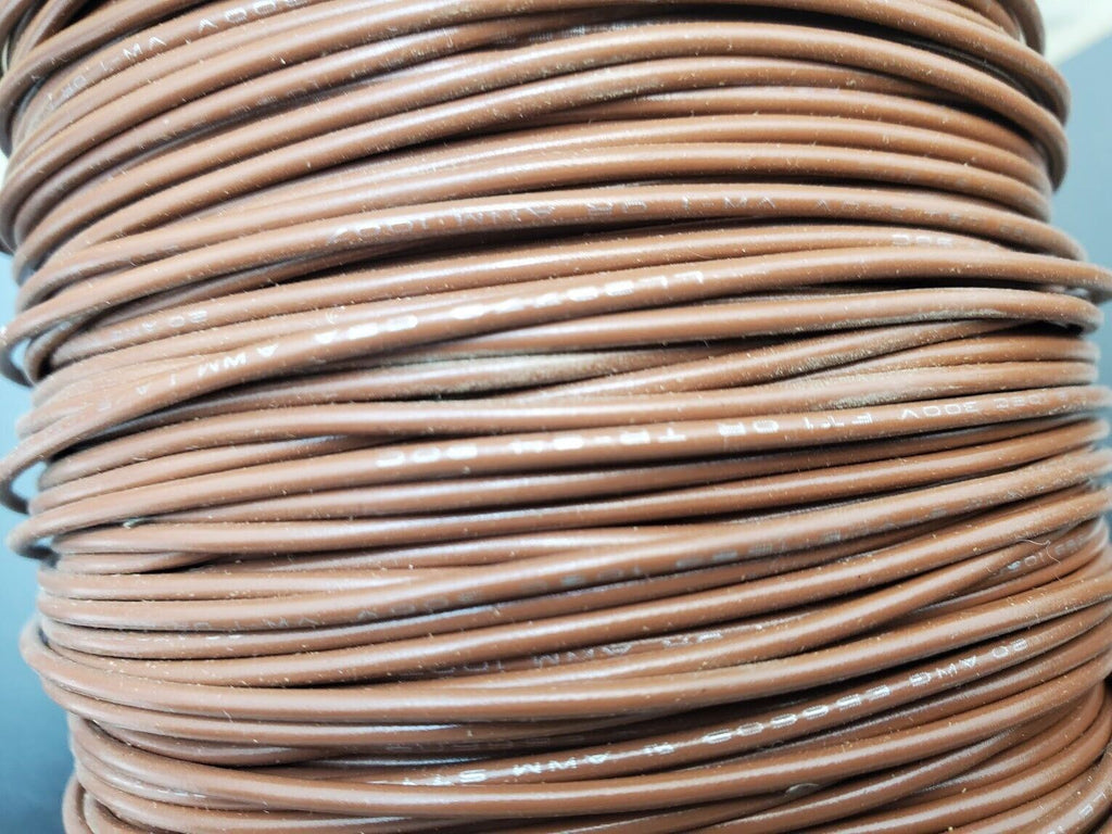 Generic 892010-12 20AWG (10/30) TC Style 1569 Brown approx 200ft (Partial Roll)