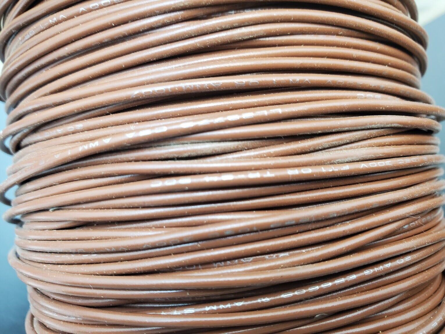 Generic 892010-12 20AWG (10/30) TC Style 1569 Brown approx 200ft (Partial Roll)