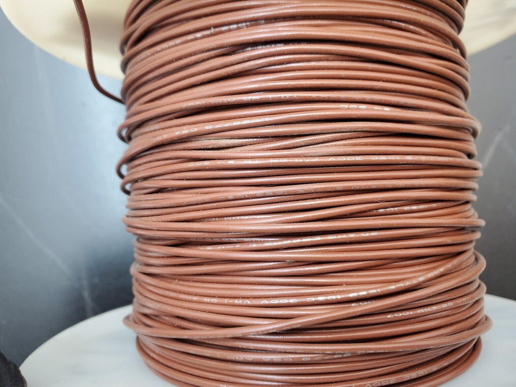 Generic 892010-12 20AWG (10/30) TC Style 1569 Brown approx 200ft (Partial Roll)