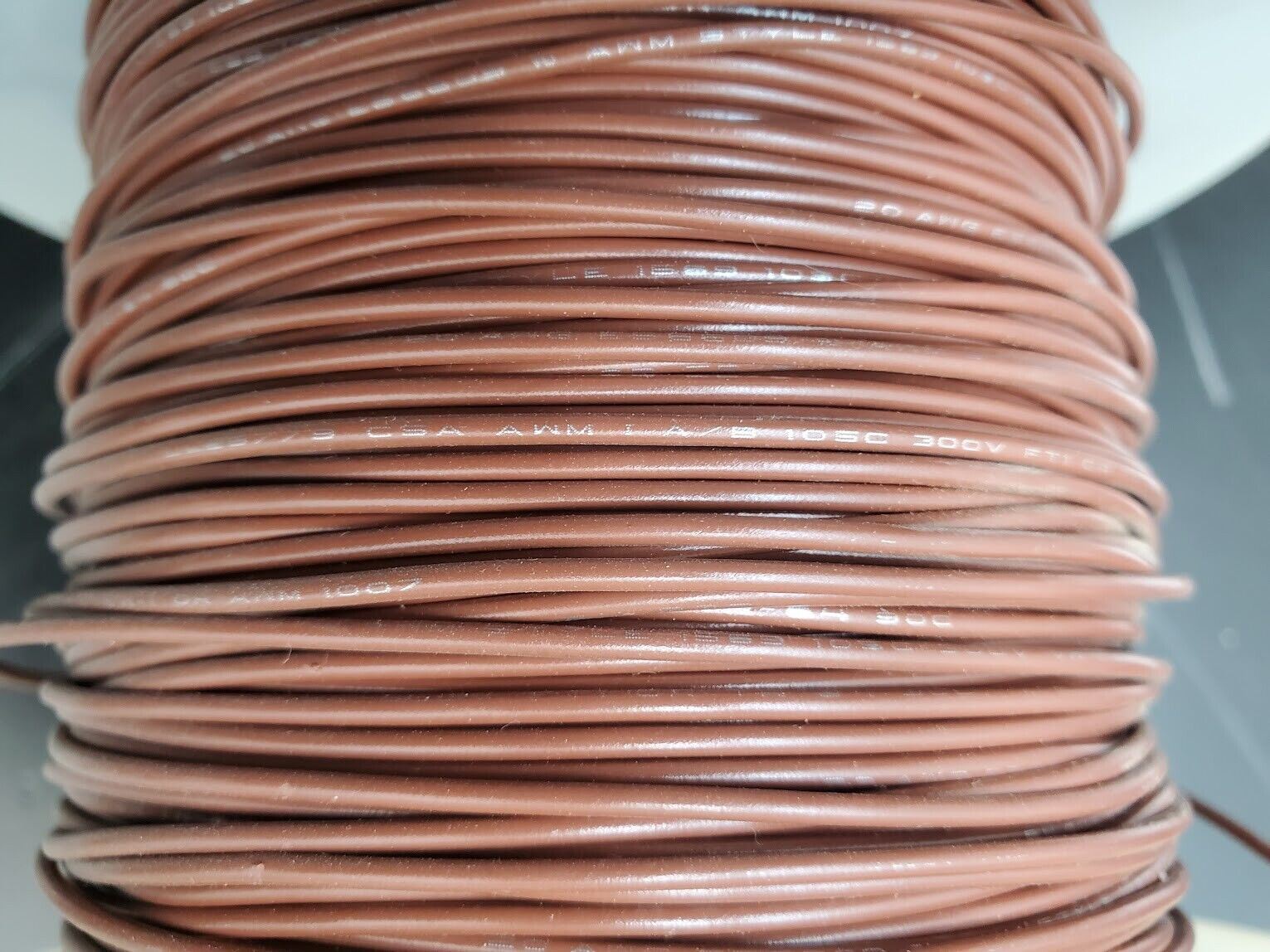 Generic 892010-12 20AWG (10/30) TC Style 1569 Brown approx 200ft (Partial Roll)