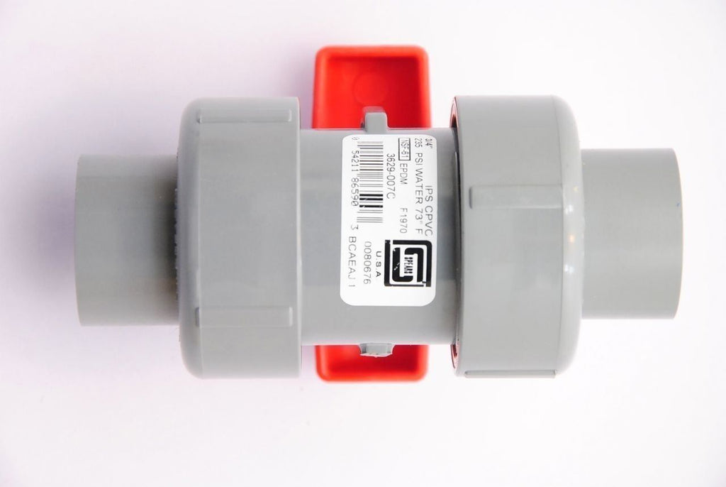 Spears 3629-007C 3/4" CPVC TU 2000 Standard Ball Valve Socket - New In Box