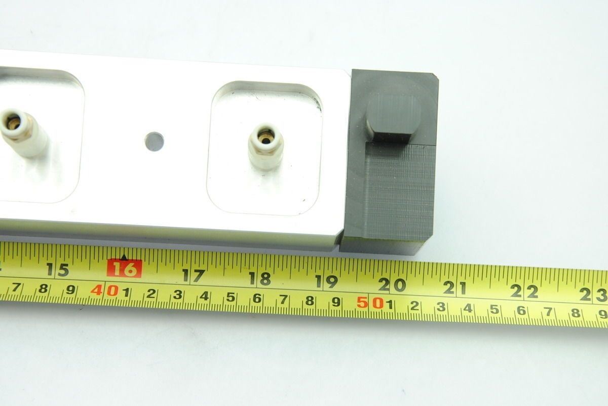SMC B20 Vacuum Pad 6-Position Aluminum Vacuum Bar,  490x60mm