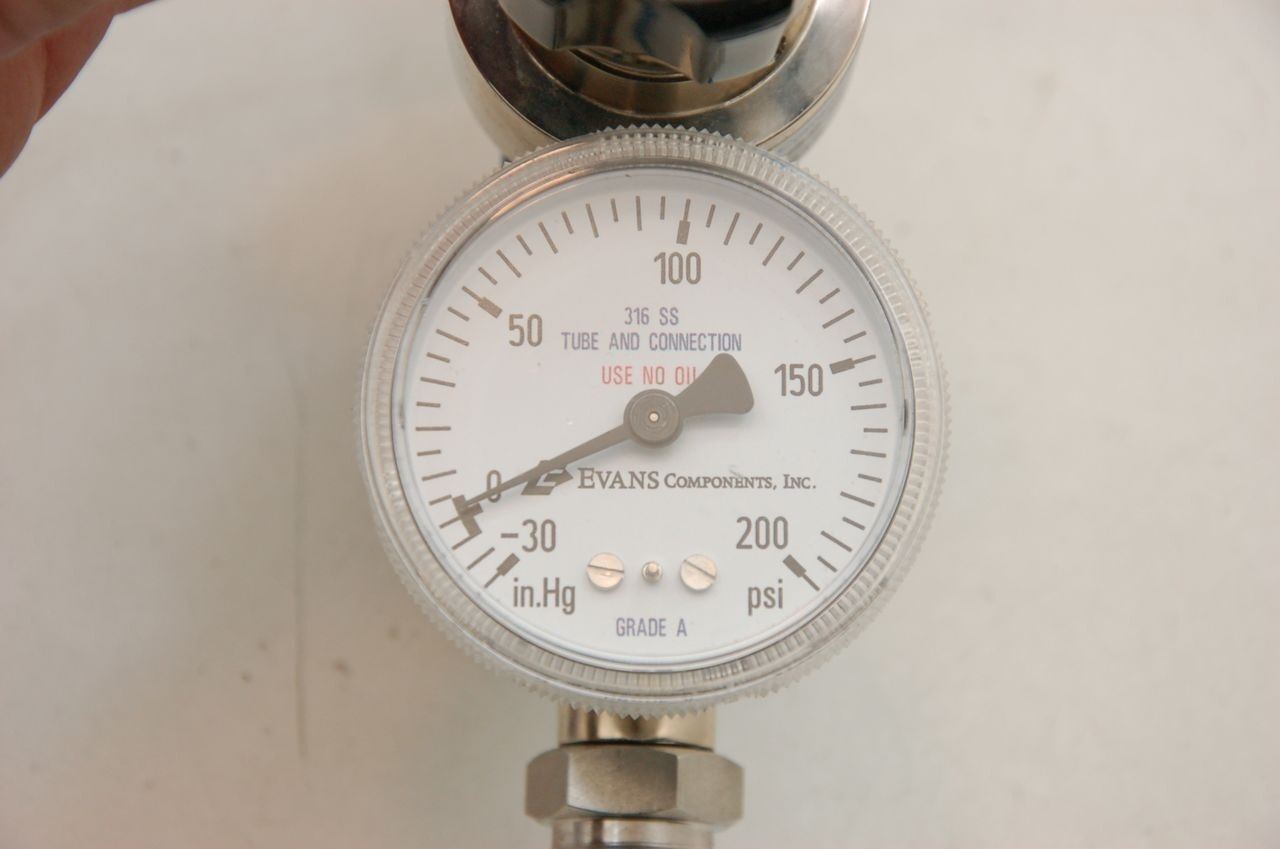 Evans G-Series Integrated Gas Stick NB-GS-8C-200-X 1/2" Comp Fitting