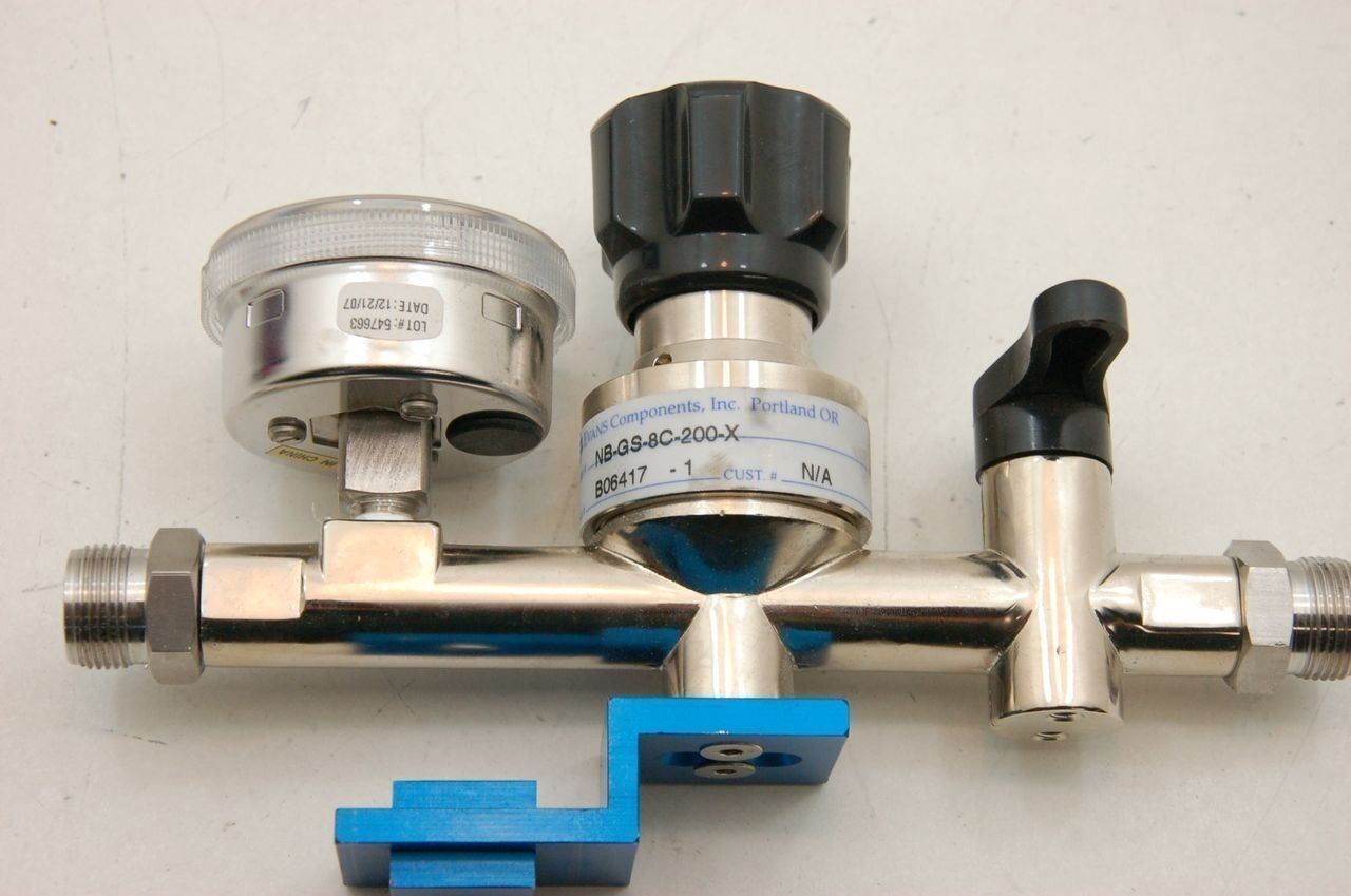 Evans G-Series Integrated Gas Stick NB-GS-8C-200-X 1/2" Comp Fitting