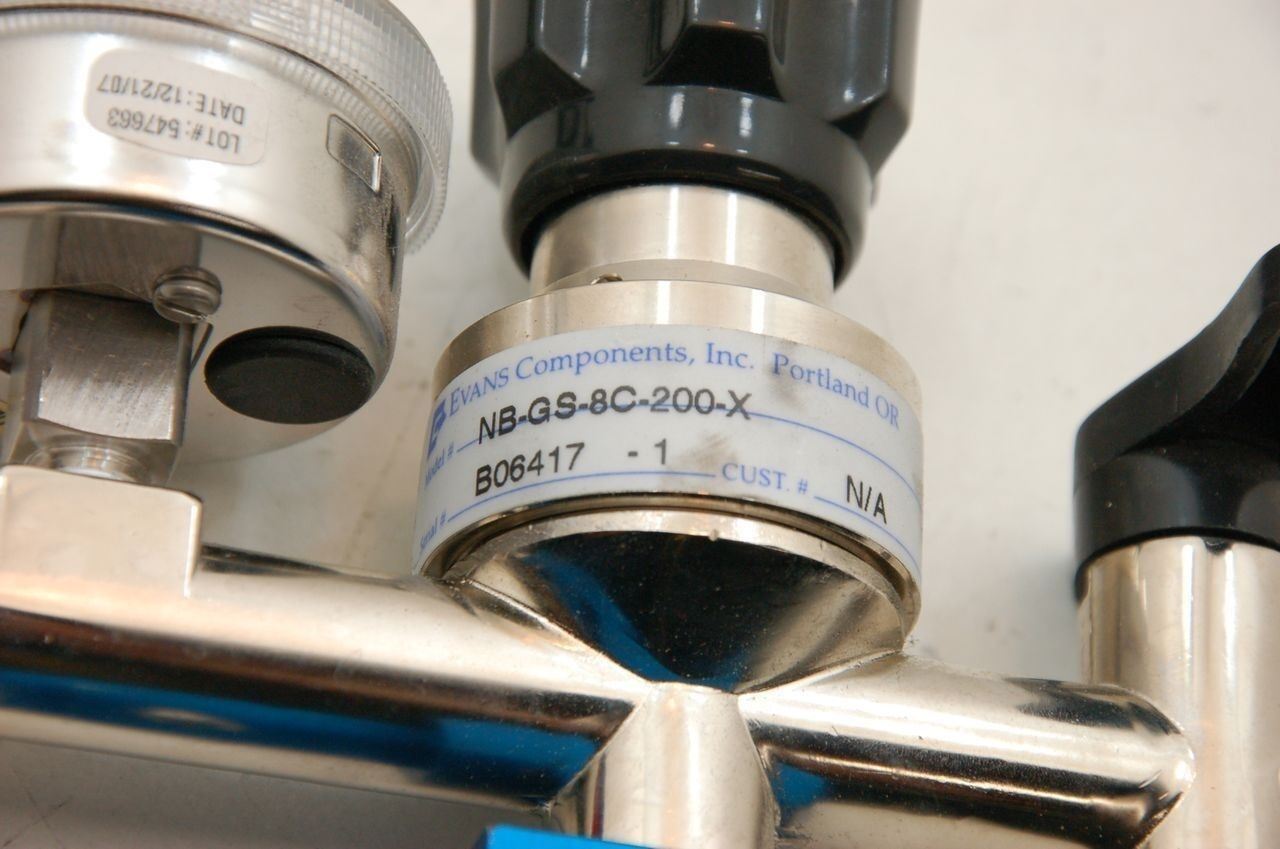 Evans G-Series Integrated Gas Stick NB-GS-8C-200-X 1/2" Comp Fitting