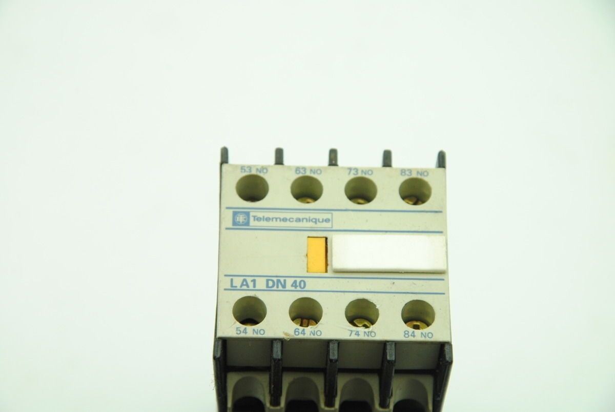 Telemecanique LP1 D12 10 Contactor, LR2 D13 Overload Relay & LA1 DN 40 Aux