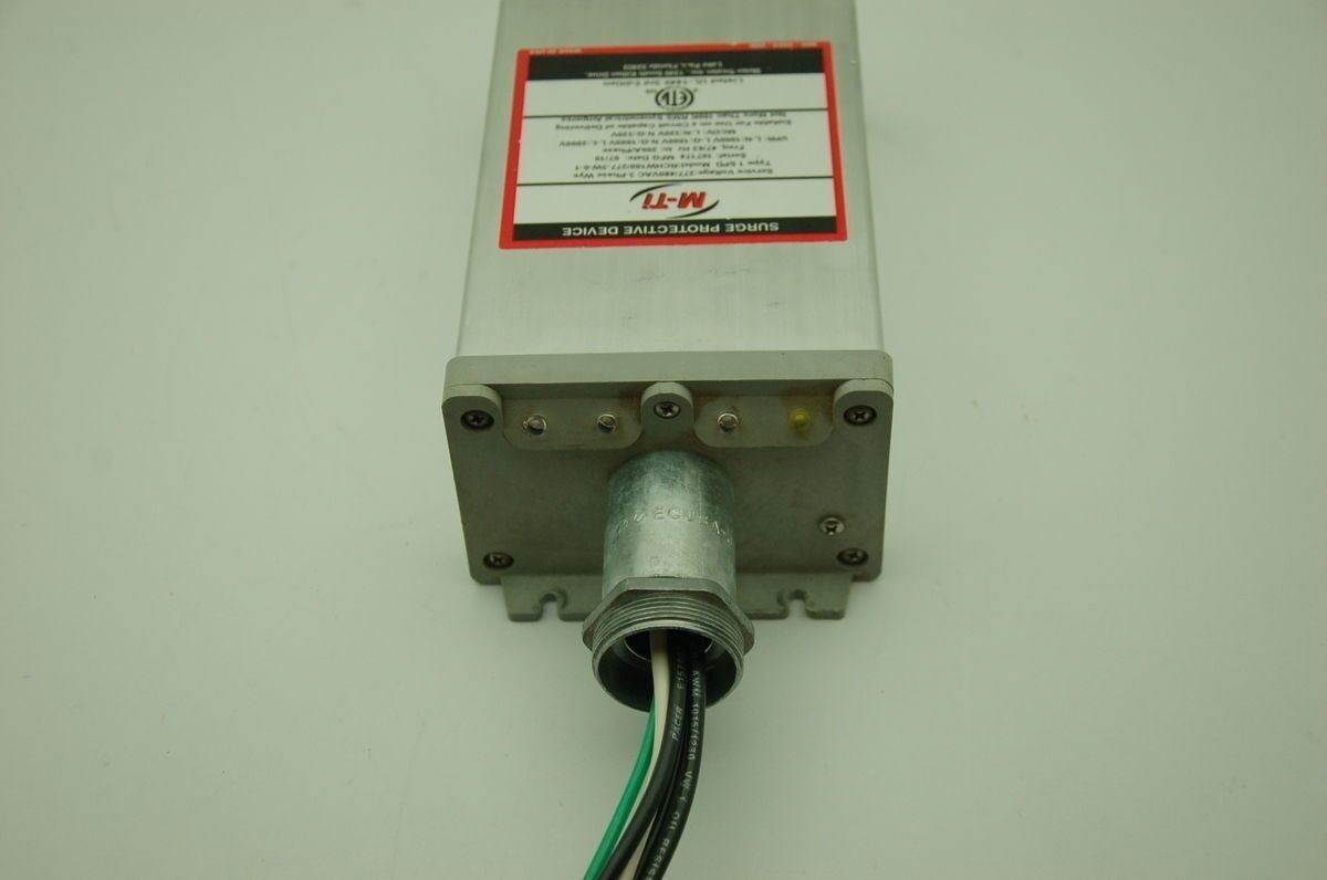 Meter-Treater M-Ti AC Line Surge Protector Device RCHW100/277-3W-0-1