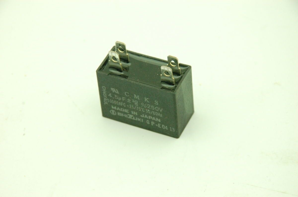 Shizuki Capacitor 4.5uF 250V 50/60Hz - Lot of 10