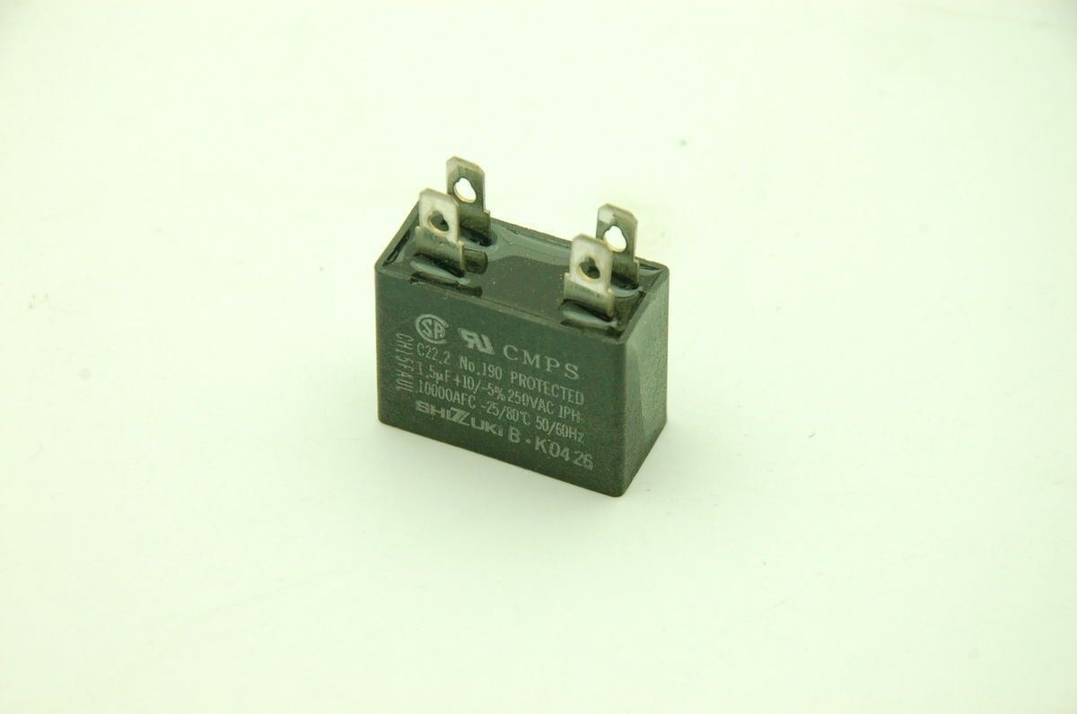Shizuki Capacitor 1.5uF 250VAC 50/60Hz- Lot of 8