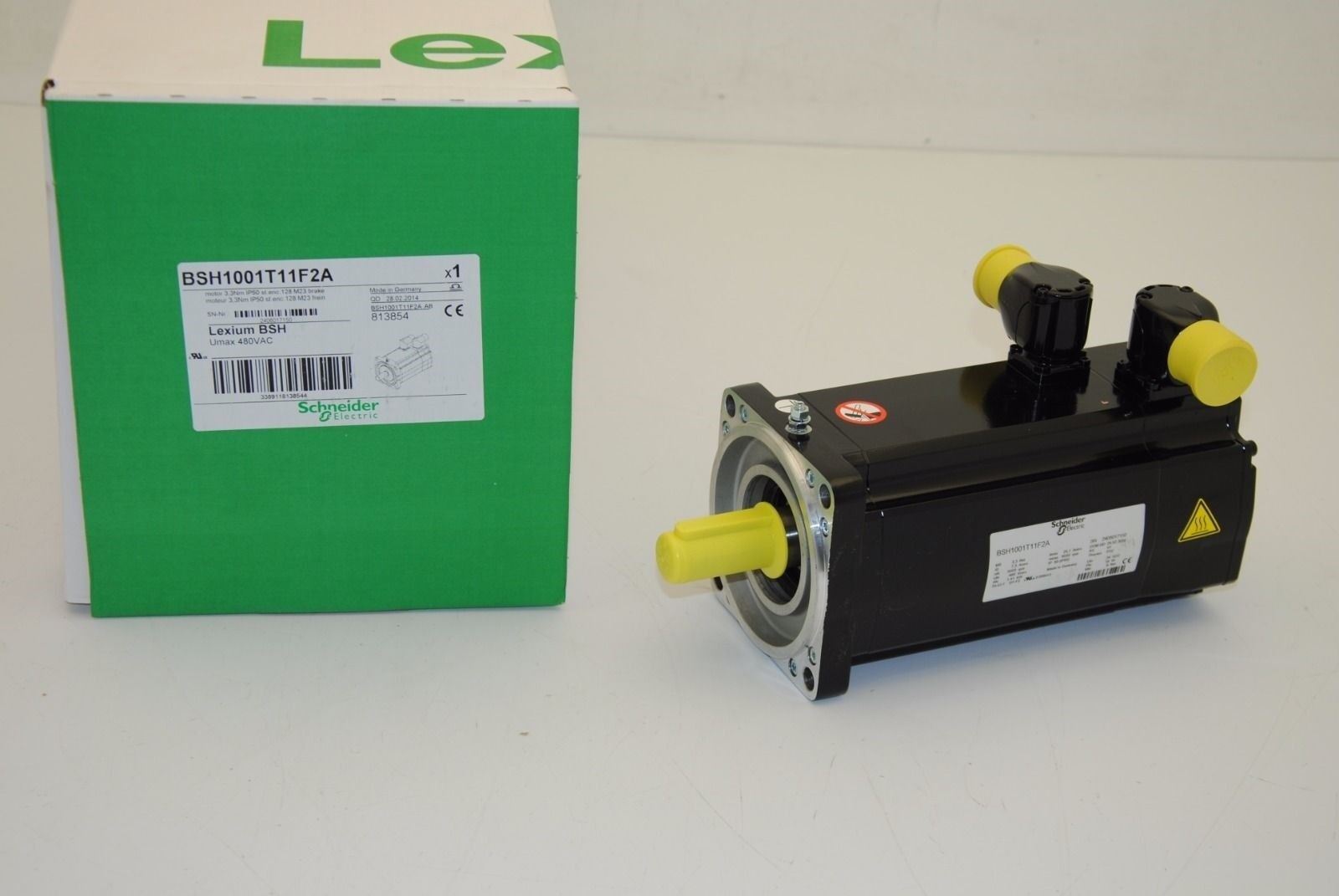 Schneider Electric BSH1001T11F2A Servo Motor 480VAC w/ Brake - NEW