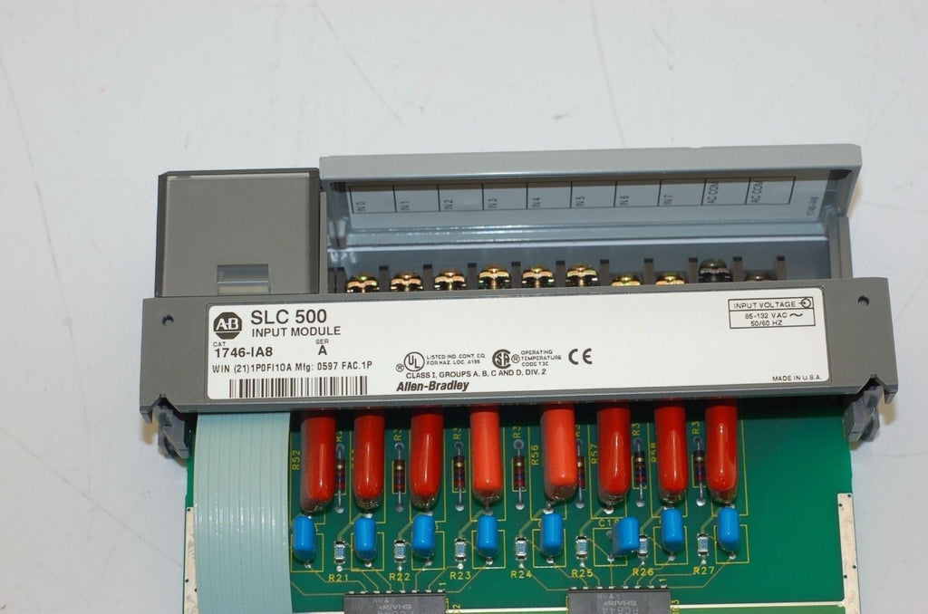 Allen Bradley SLC 500 Input Module 1746-IA8, Ser. A