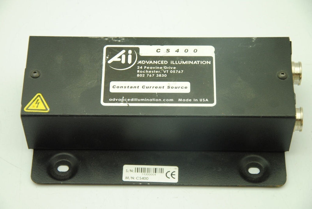 ADVANCED ILLUMINATION CS400, Constant Current Source 100-240VAC .7A 50/60Hz