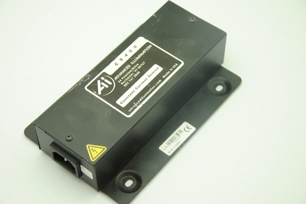 ADVANCED ILLUMINATION CS400, Constant Current Source 100-240VAC .7A 50/60Hz