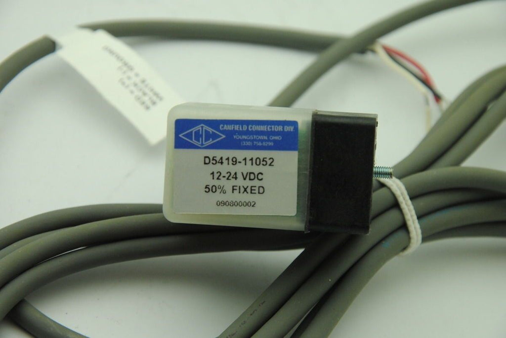 Canfield Connector D5419-11052, Solenoid Valve Sensor - NEW