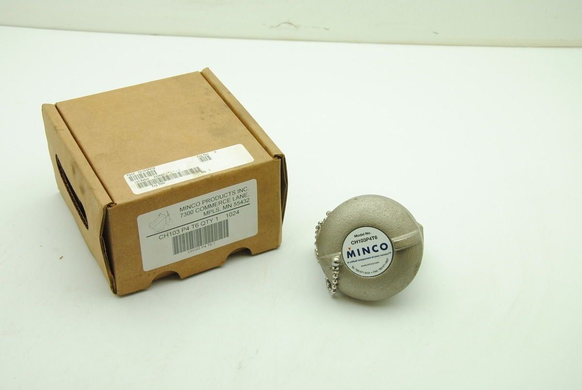 Minco Products CH103P4T6 Temperature Sensor Connector Head - NEW