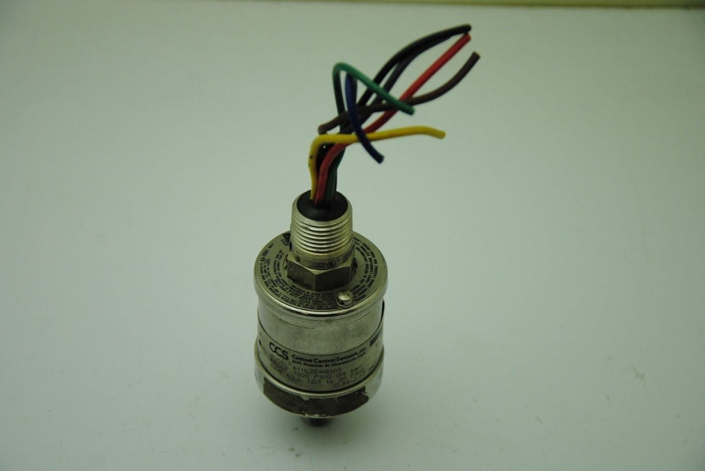 CCS Inc. 611GZEM8103, Pressure Switch, 12.1-30 PSIG