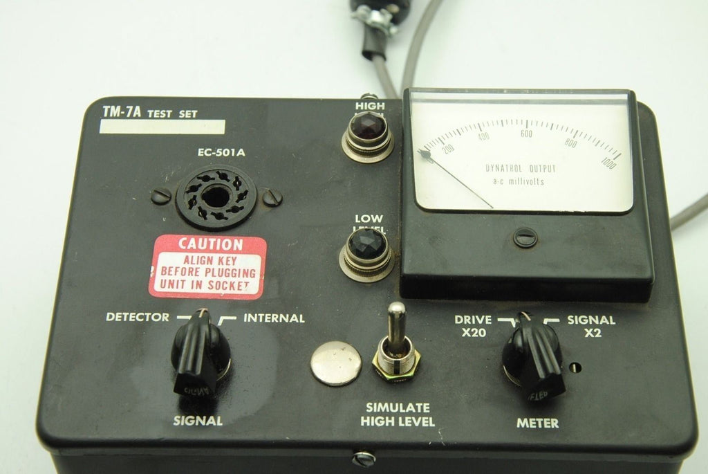 DYNATROL TM-7A Test Set, Voltmeter