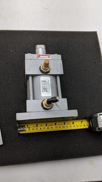 Sheffer 2035325-1 Pneumatic Cylinder 3.25" Bore 1" Stroke 3 1/4ARF1CRK 1/4 input