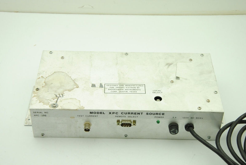 VARIAN XPC-196 Current Source .5A 120V 50-60Hz
