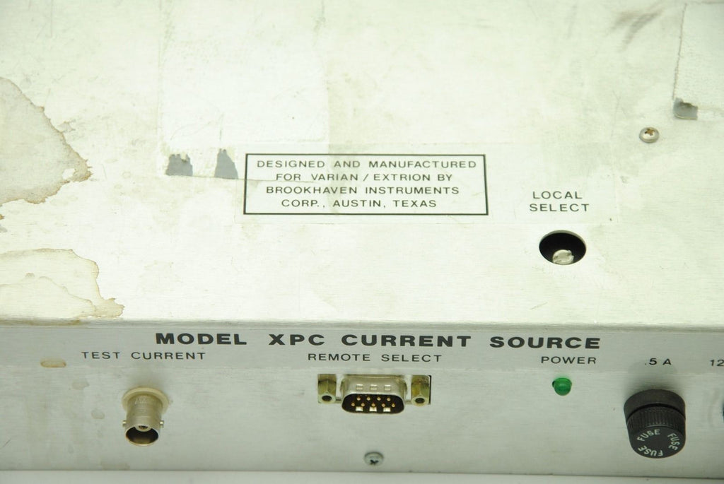 VARIAN XPC-196 Current Source .5A 120V 50-60Hz