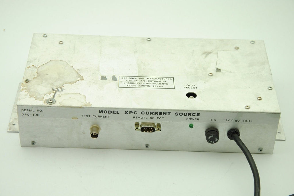 VARIAN XPC-196 Current Source .5A 120V 50-60Hz