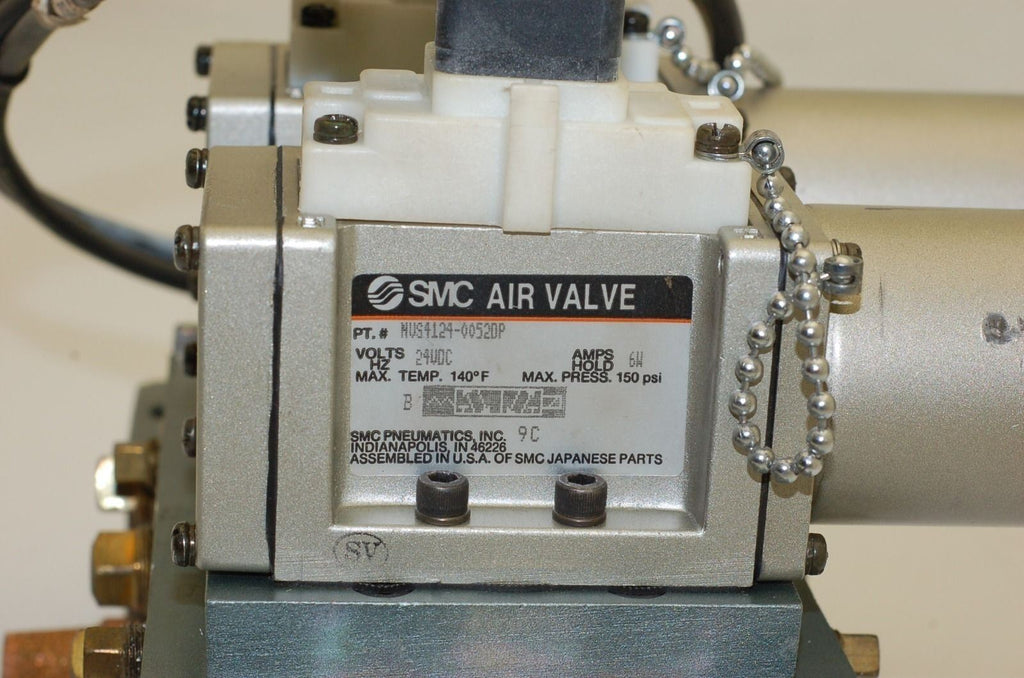 SMC Pneumatic Manifold,  NVS4124-0052DP Air Valve, 2-Position, 2-Valves