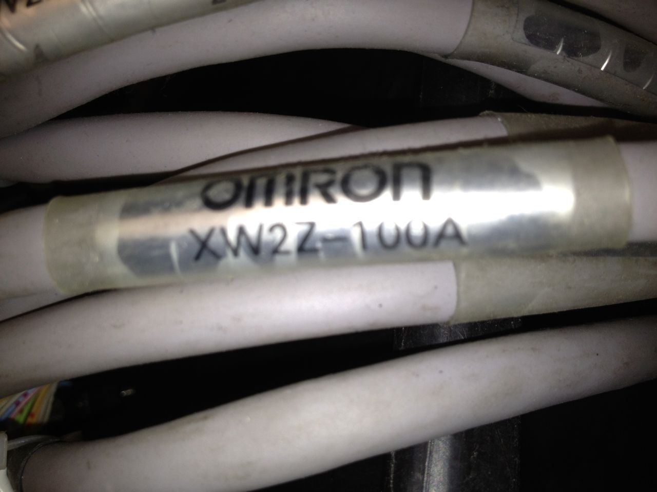 Omron XW2Z-100A XW2Z100A PLC Cable - Lot of 8