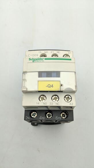 TELEMECANIQUE LC1D09 Contactor 200-600V 3PH 2-5kW w/ LAD4RCU 230V P7 Coil DIN