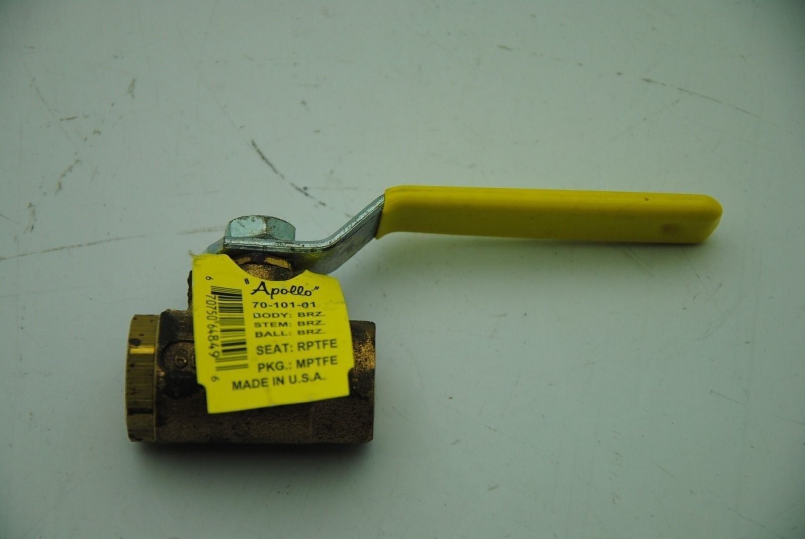 APOLLO 70-101-01 1/4" Bronze Ball Valve, Lot of 2, New